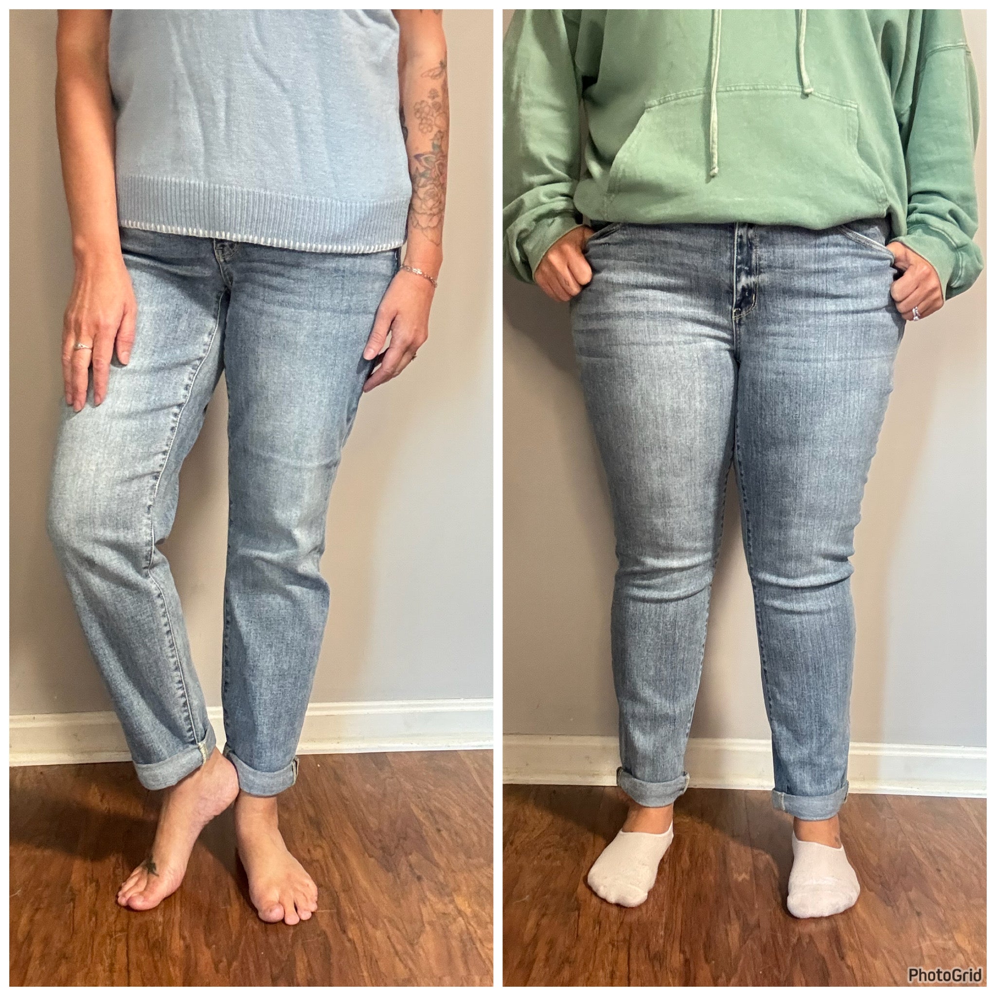 JB MR Bleached Boyfriend Jeans. 7&13