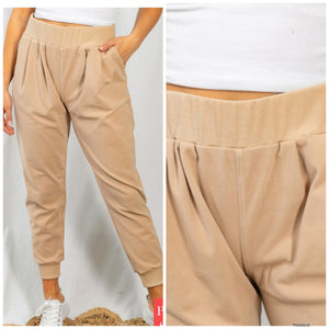 Taupe joggers. 2x