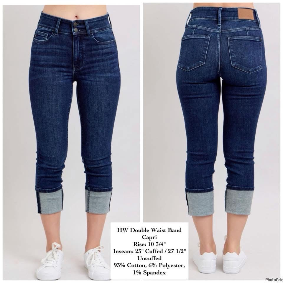 JB HW Double Waist Band
Capri. 7,9,11