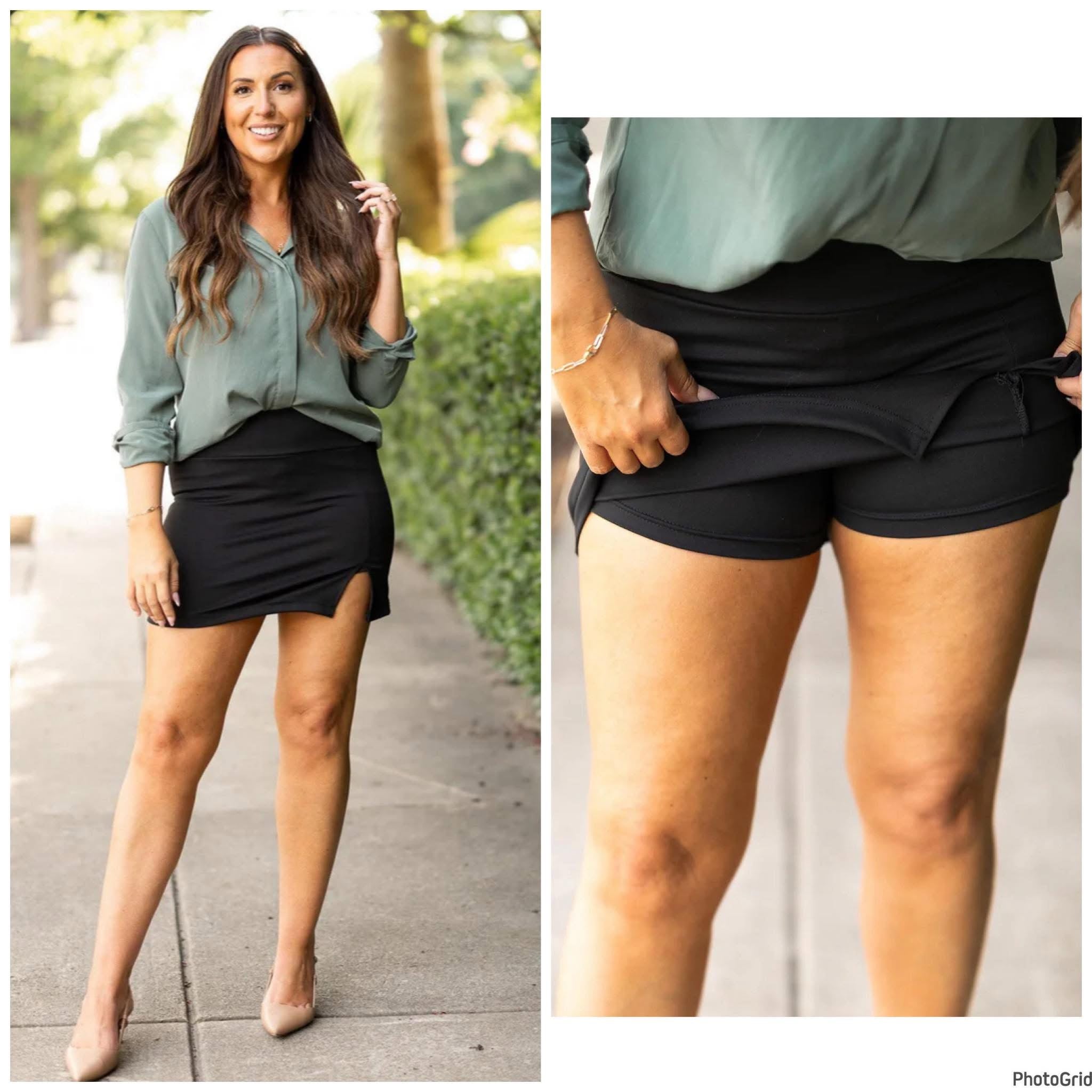 Savannah A-line skort.