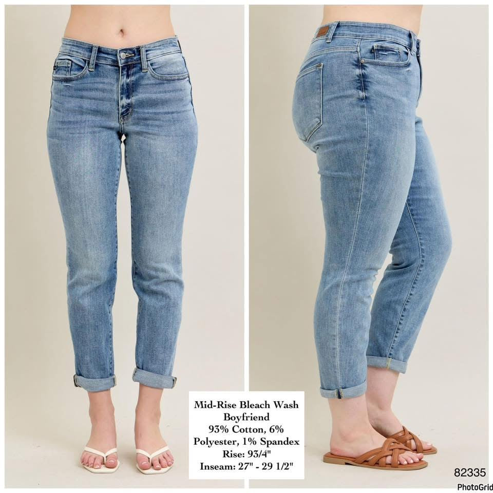 JB MR Bleached Boyfriend Jeans. 7&13