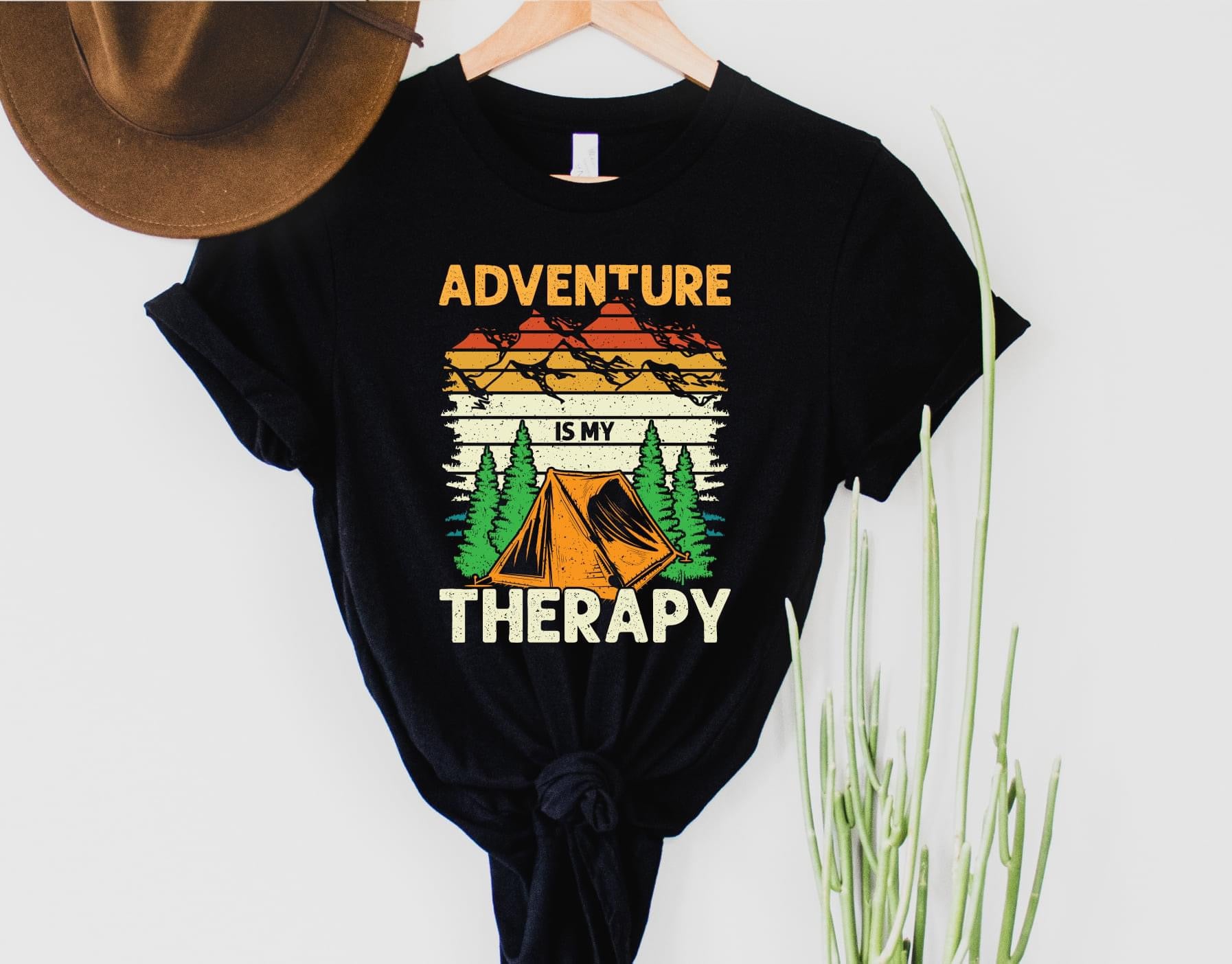 Adventure Is My Therapy Tee