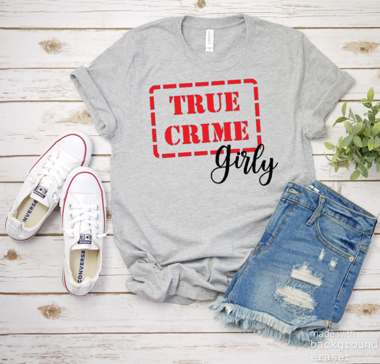 True Crimes Girly tee