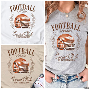 Football Mom Social Club Tee