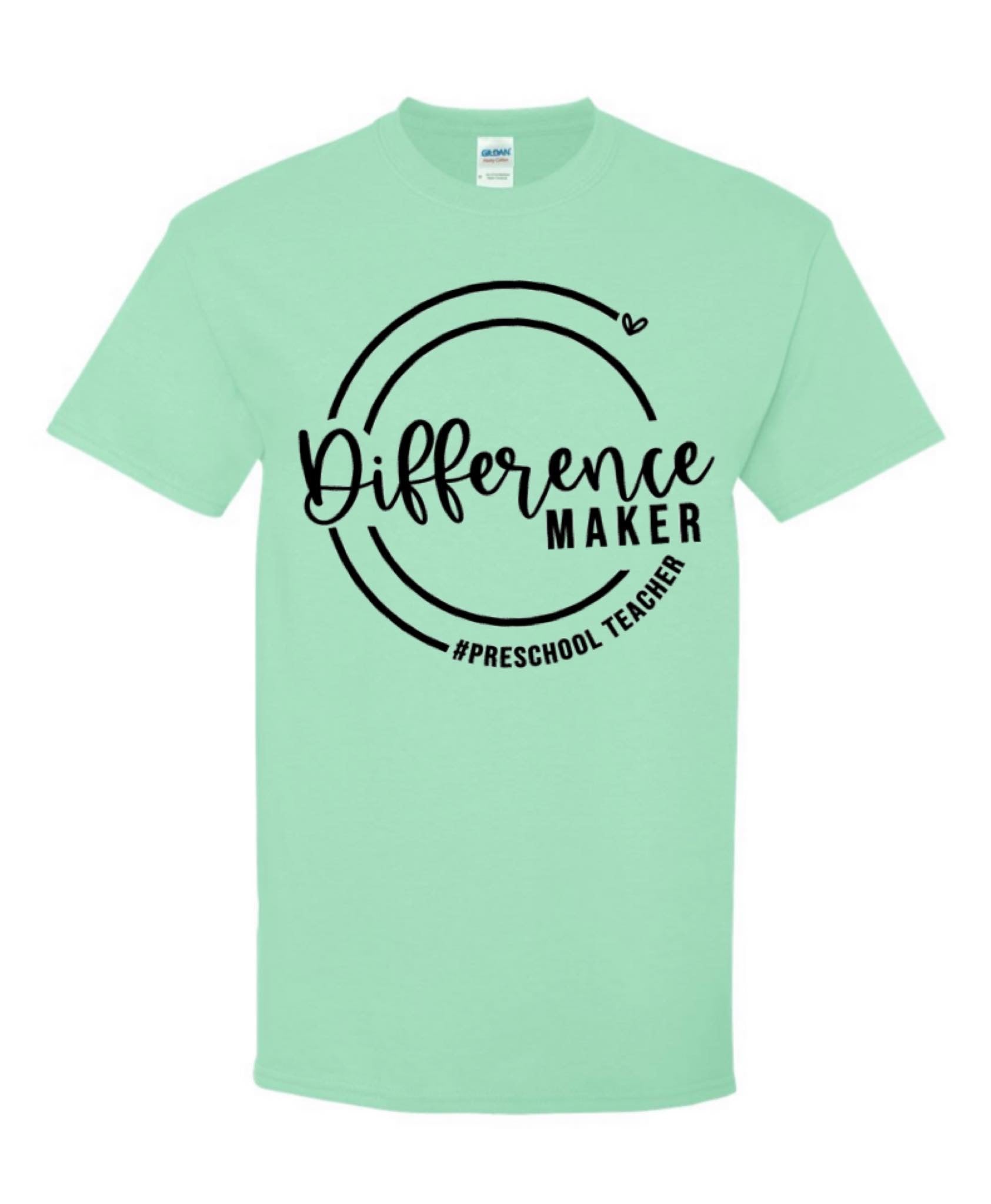 Difference Maker Preschool Teacher Tee