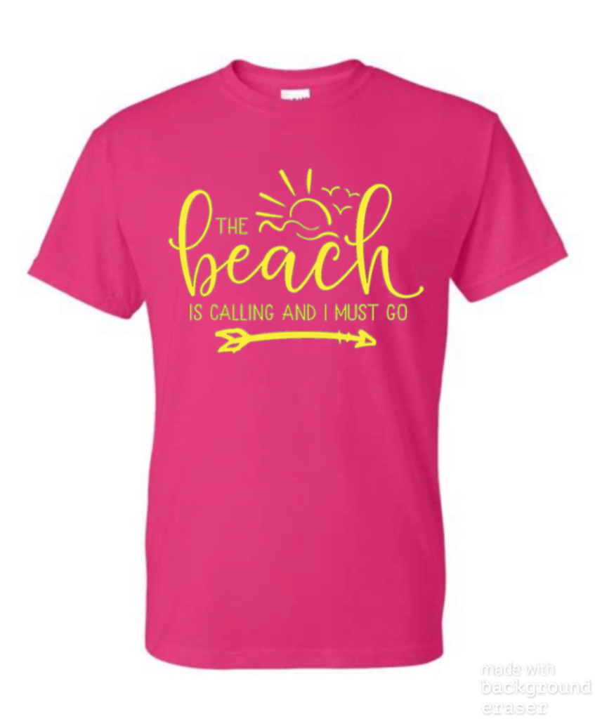 The Beach Is Calling And I Must Go Tee