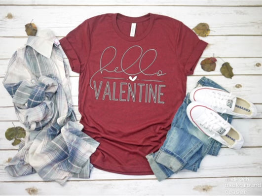 Hello Valentine Tee