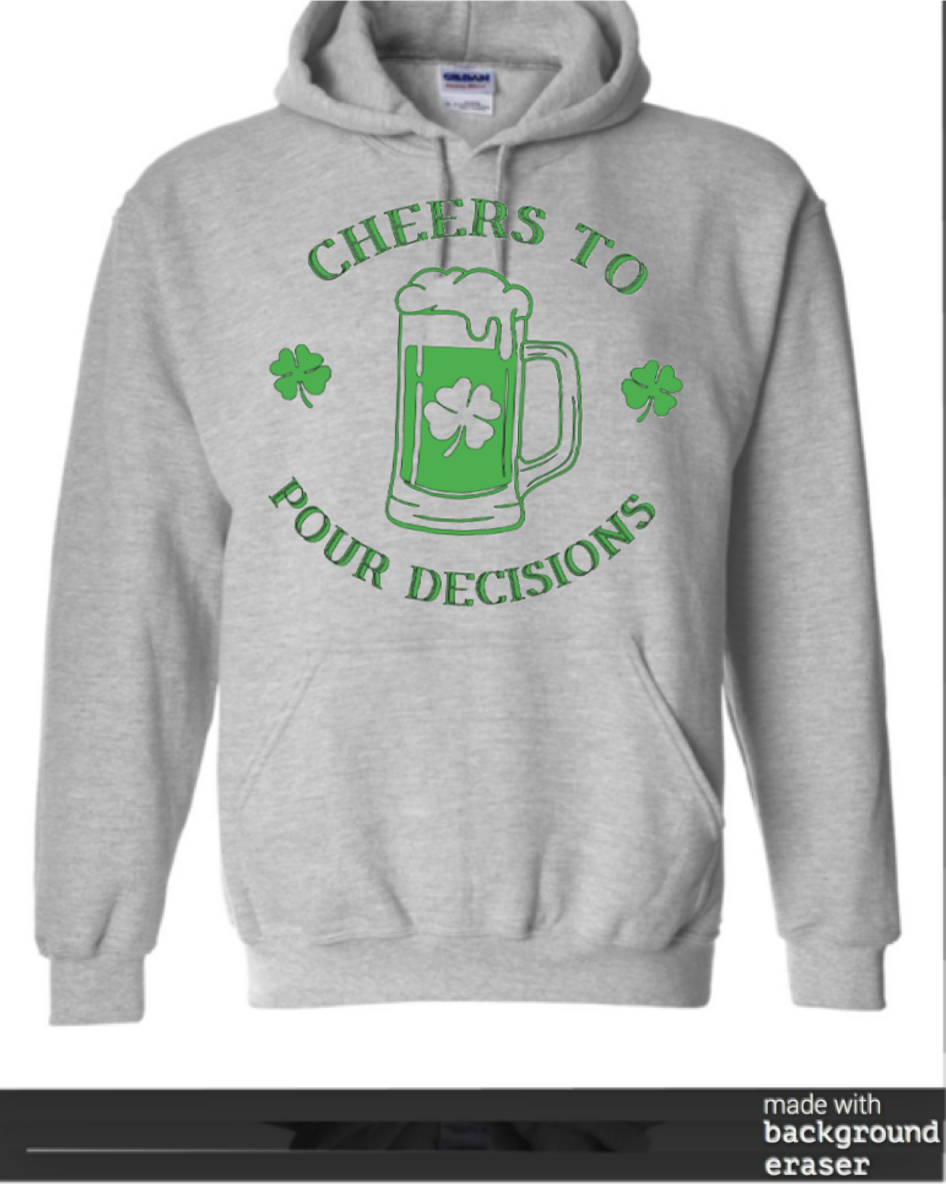 Cheers to Pour Decisions- tee or hoodie