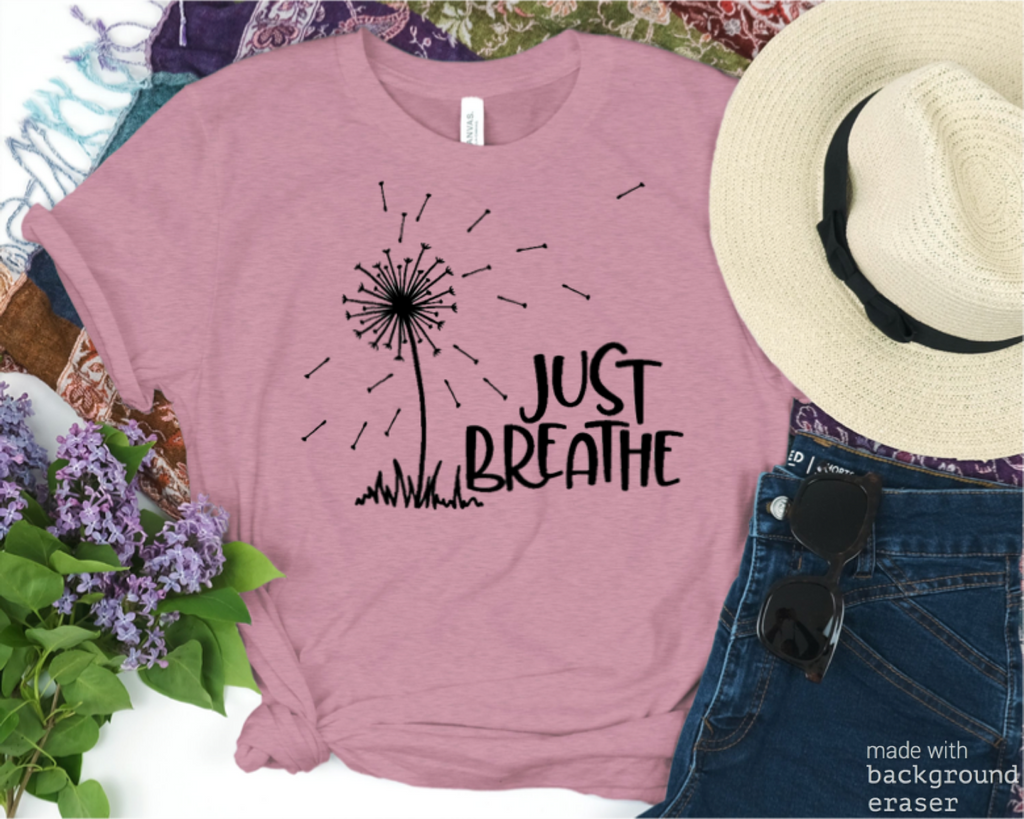 Just Breathe Tee