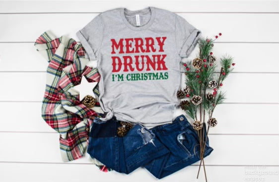 Merry Drunk Tee